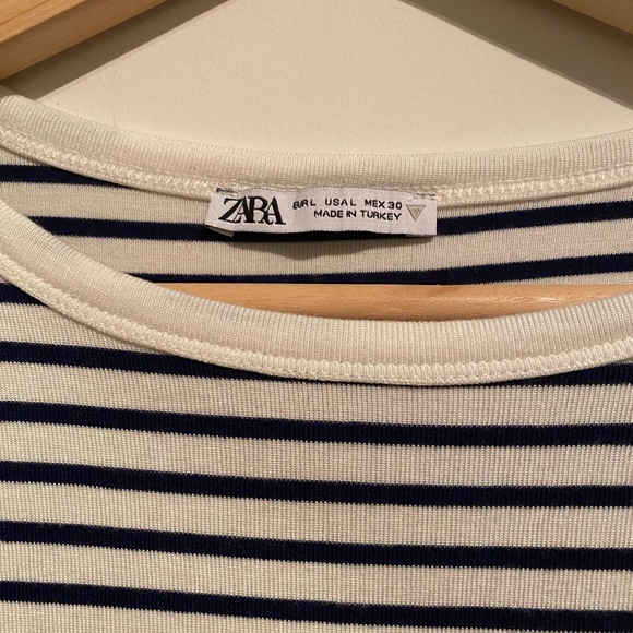 Navy striped tee - Picture 2 of 3